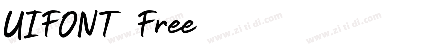 UIFONT Free字体转换